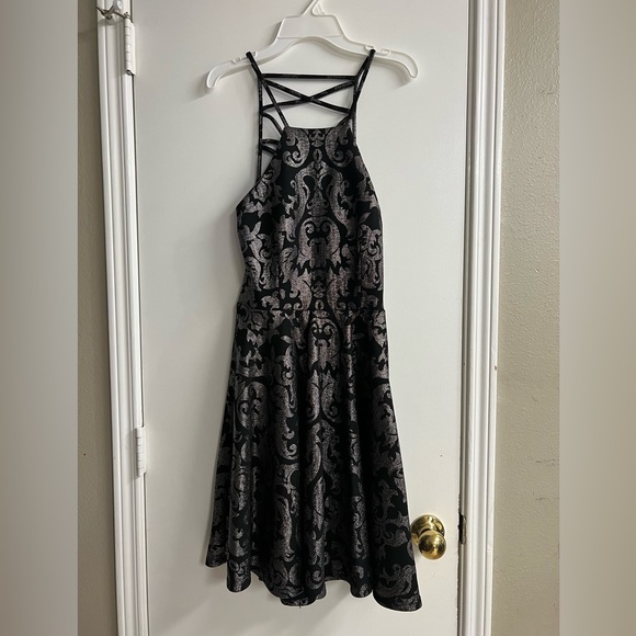 black cocktail.dress Cocktail Dress My Actual Bust is:56